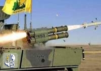 حمله حزب الله به مواضع صهیونیست ها در منطقه الضهیره با موشک های نقطه زن