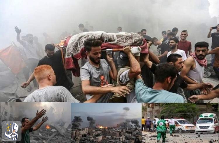تداوم قتل عام مردم غزه در دهمین روز حملات رژیم صهیونیستی