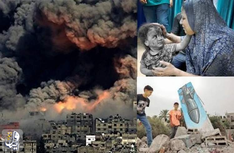 ۷۶ روز جنایت جنگی اسرائیل در غزه با تداوم کشتار کودکان