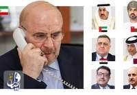 تماس تلفنی روسای مجالس ۶ کشور با دکتر قالیباف و محکومیت حادثه تروریستی کرمان
