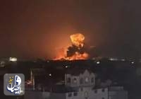 حمله هوایی آمریکا به یک سکوی موشکی ارتش یمن