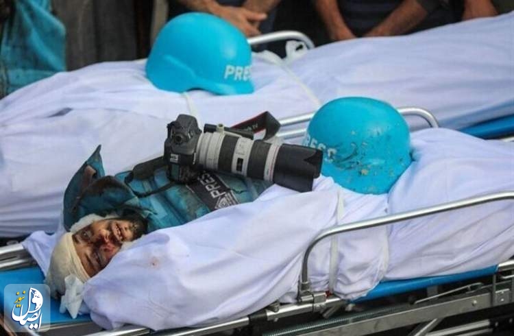 افزایش شمار شهدای خبرنگار جنگ غزه به ۱۳۴ نفر