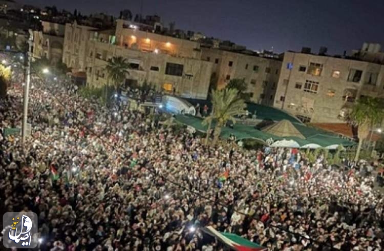 تظاهرات گسترده مردم اردن علیه رژیم صهیونیستی ادامه دارد