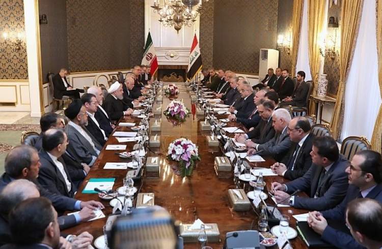 Meeting of high-ranking delegations of Iran and Iraq  