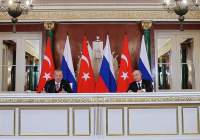 پوتین اعلام کرد که با ترکیه بر سر انجام گشت‌زنی‌های مشترک در ادلب توافق کرده است