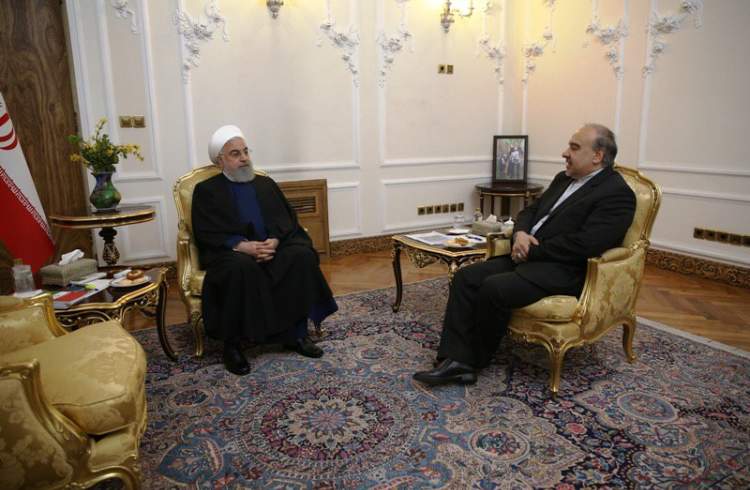 دکتر روحانی: انتظارم حضور مقتدرانه کاروان ایران در بازهای المپیک و پارالمپیک است