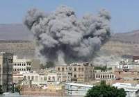 نهدین صنعا توسط جنگنده های سعودی بمباران شد