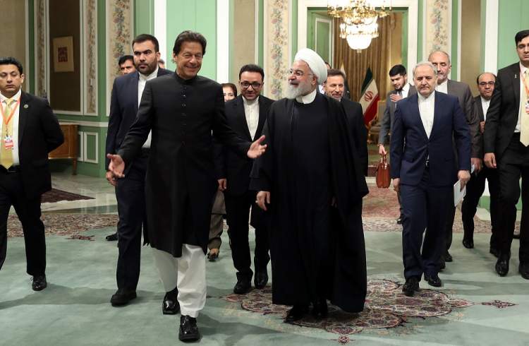 Meeting of Iranian and Pakistani delegations  