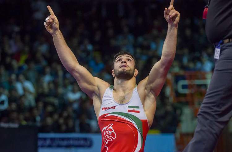 Iran becomes champion in Asian freestyle wrestling