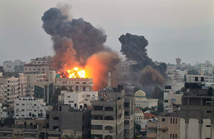 بمباران غزه توسط جنگنده های رژیم صهیونیستی از سرگرفته شد
