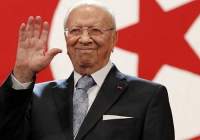 رئیس جمهور تونس «قاید سبسی» سکته کرد