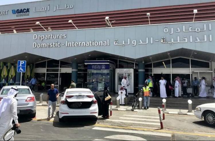 ارتش یمن مجددا با پهپاد به فرودگاه أبهاء عربستان حمله کرد
