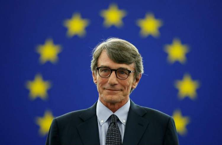 دیوید ساسولی ایتالیایی رئیس جدید پارلمان اروپا شد