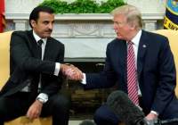 ترامپ: خوشحالیم که قطر ۸ میلیارد دلار برای پایگاه نظامی العدید هزینه کرده است