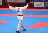 Iran female karateka becomes finalist in Asian competitions