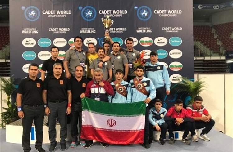 چهارمین قهرمانی جهان برای تیم ملی کشتی فرنگی نوجوانان ایران