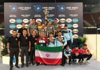 چهارمین قهرمانی جهان برای تیم ملی کشتی فرنگی نوجوانان ایران