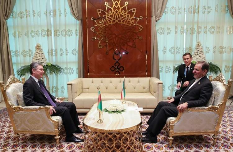 جهانگیری: همکاری‌های ایران و ترکمنستان به نفع پیشرفت منطقه است