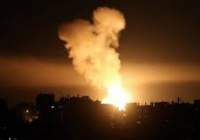 مراکز حماس و مقاومت فلسطین بمباران شد