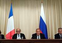 همگرائی بی سابقه فرانسه و روسیه در نشست سیاسی-امنیتی مسکو