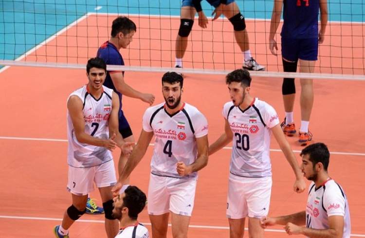 صعود تیم والیبال مردان ایران به نیمه‌ نهایی آسیا