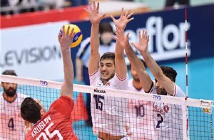 والیبال ایران بازی را به روسیه واگذار کرد