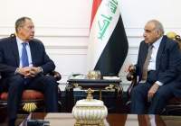 دیدار وزیر امور خارجه روسیه با نخست وزیر عراق در بغداد