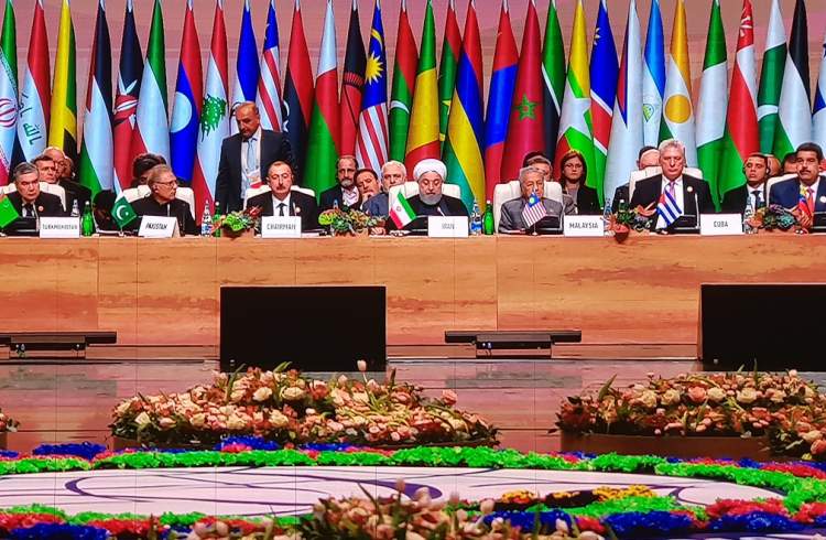 روحانی: جنبش عدم تعهد قطب جدیدی از قدرت را در جهان چندقطبی آینده پایه‌گذاری کند