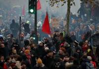 بزرگترین اعتصاب اعتراضی سراسری در فرانسه