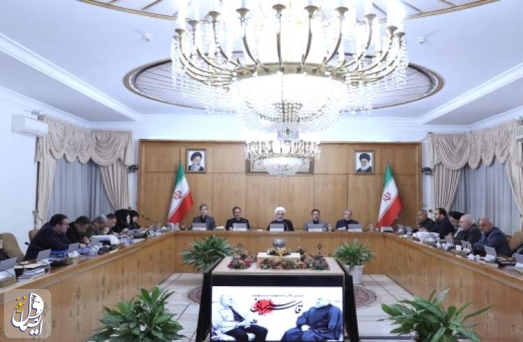 ادای احترام اعضای دولت به مقام شهید سپهبد حاج قاسم سلیمانی