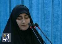 دختر شهید سپهبد سلیمانی: ستمگران عالم بدانند پدرم در قلب ایران و امت مقاومت و آزادی خواهان جهان جای دارد