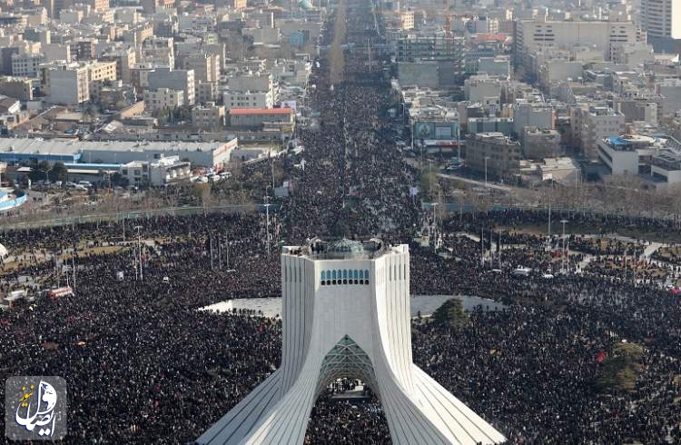 بدرقه باشکوه پایتخت ایران از فرمانده بین المللی مقاومت اسلامی  