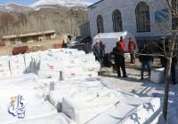 توزیع هزار و ۷۹۹ تخته چادر بین زلزله‌زدگان قطور