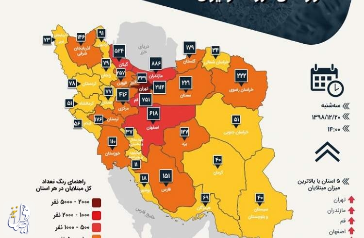 اینفوگرافی از ایرنا