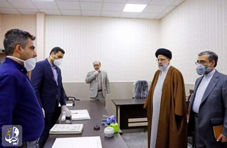 بازدید رییس قوه قضاییه از شعبه کشیک دادسرای تهران