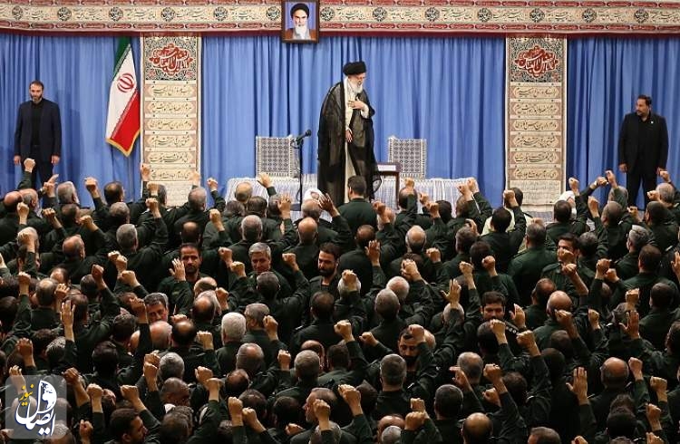 آیت الله خامنه ای: از عملکرد خوب و تلاش‌های سپاه تشکر می‌کنم و دعاگویشان هستم