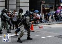 بازداشت گسترده معترضان هنگ‌کنگی به دلیل اعتراض خیابانی