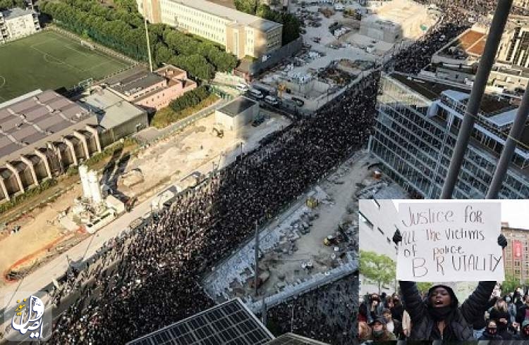 اعتراض به خشونت نژادپرستانه پلیس، از آمریکا به فرانسه رسید