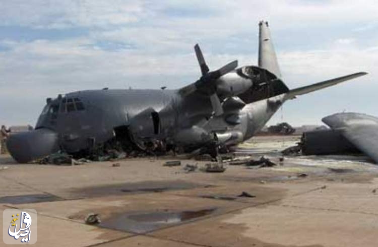 هواپیمای نظامی سی ۱۳۰ آمریکا در شمال بغداد دچار سانحه شد