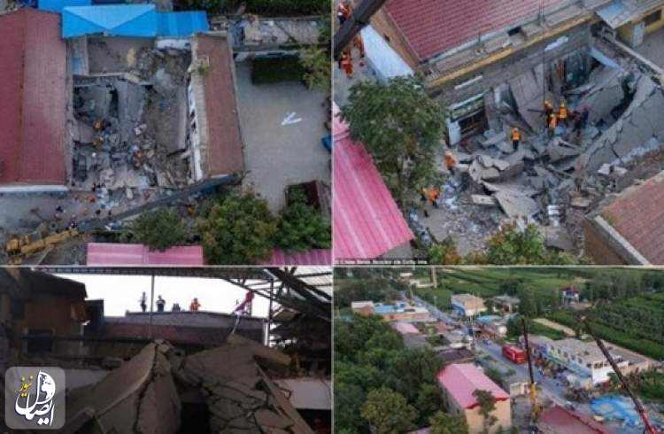 ۲۹ کشته بر اثر فرو ریختن سقف رستوران در «شان‌شی» چین