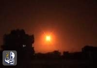 واکنش پدافندی سوریه به حمله هوایی رژیم صهیونیستی به شهر حلب