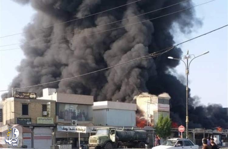 صدور دستور قضایی بررسی آتش‌سوزی بازارچه ساحلی بندر دیلم