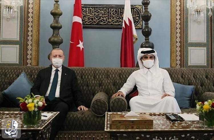 رایزنی اردوغان و امیر قطر در دوحه