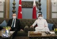 رایزنی اردوغان و امیر قطر در دوحه