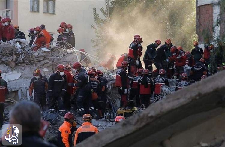 شمار قربانیان زلزله ازمیر ترکیه به 85 نفر افزایش یافت