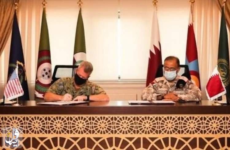 امضا توافقنامه نظامی قطر با وزارت دفاع آمریکا