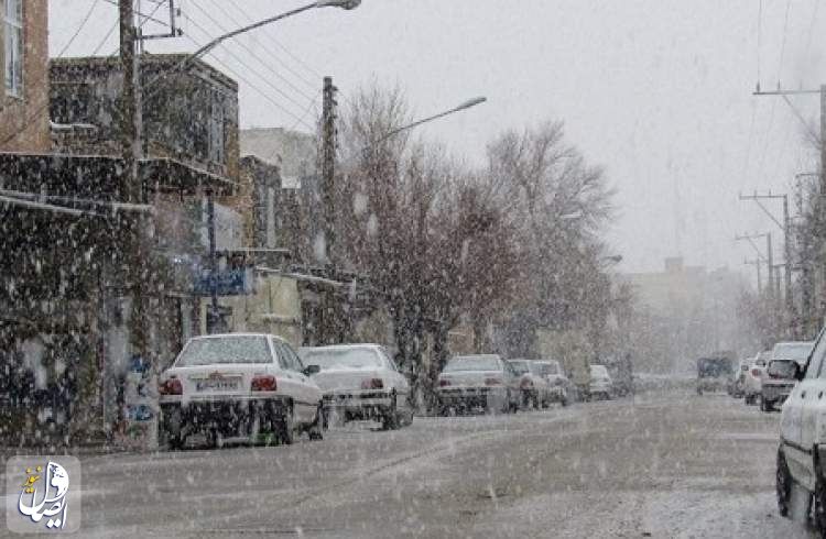 بارش برف و باران در ۱۲ استان