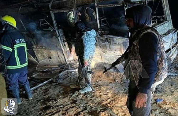 37 شهید در حمله داعش به اتوبوسی در سوریه