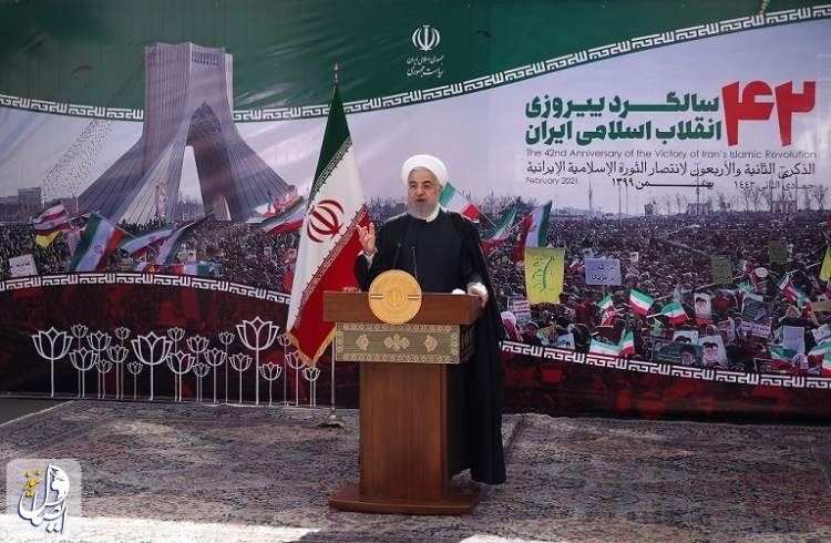 روحانی: مقاومت مردم ایران و تدبیر دولت در جنگ سه ساله اقتصادی آمریکا، باعث نمدمال شدن ترامپ شد