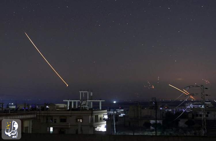 مقابله پدافند هوایی سوریه با حملات هوایی رژیم صهیونیستی
